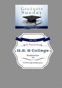 Grad Sunday