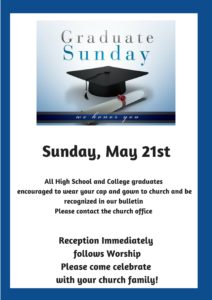 Graduate Sunday