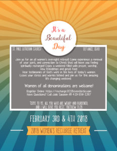 retreat flyer 8x10 register