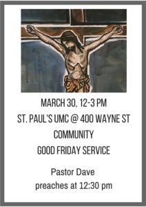 Community Good Friday SPLC Buletin and Newsletter