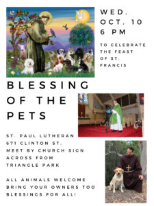 Blessing of the Pets