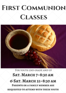 2020 First Communion