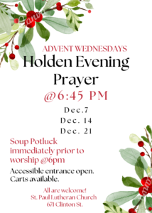 Holden Evening Prayer
