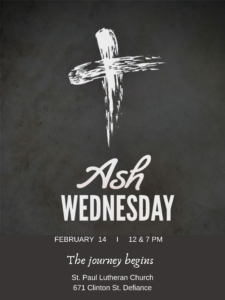 2024 Ash Wednesday