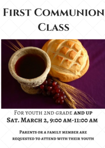 2024 First Communion