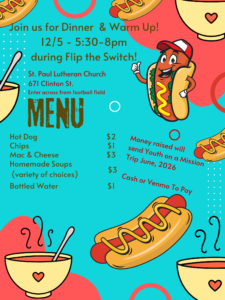 Flip the Switch Dinner